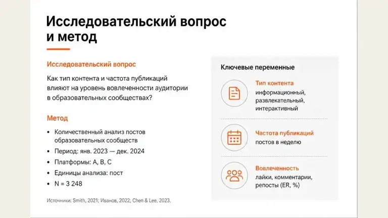 Пример оформления: Защита курсовой