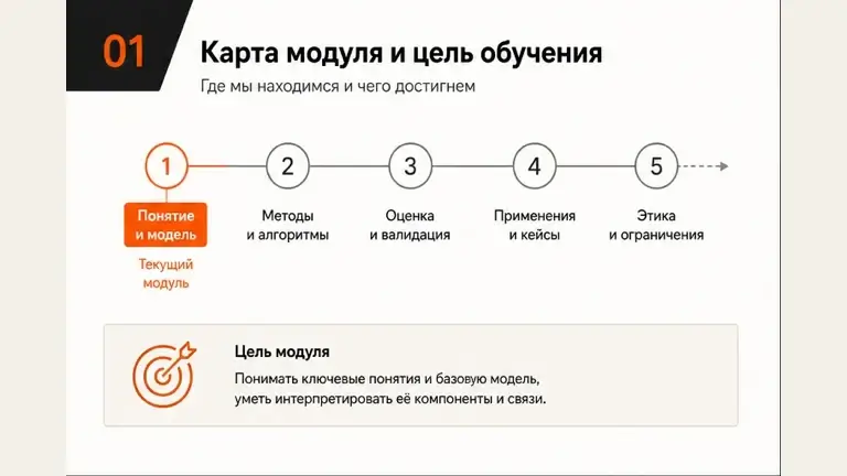 Пример оформления: Презентация для лекции