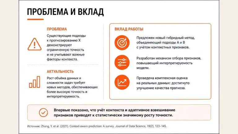 Пример презентации для защиты диплома