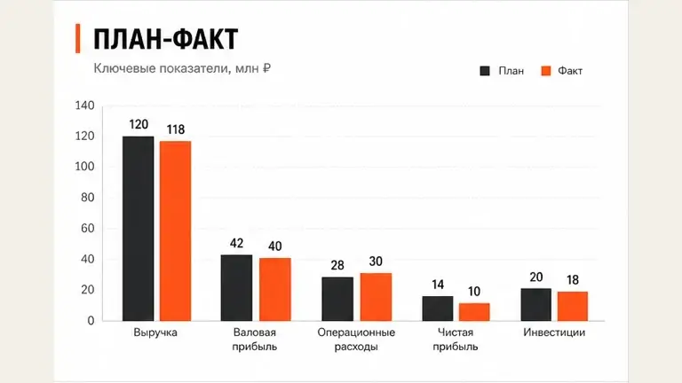 Дополнительный слайд: Презентация отчёта